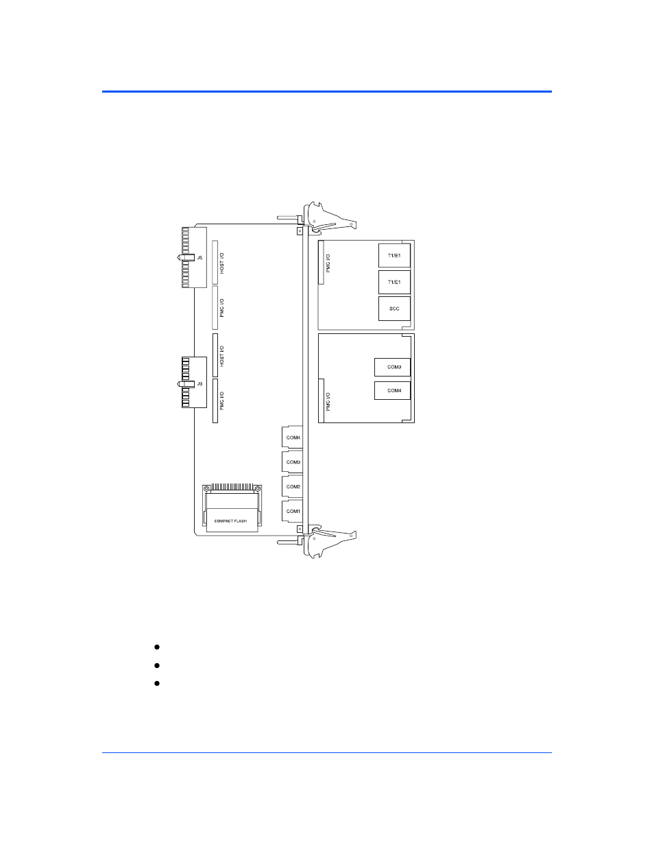 8 pmc i/o module form factor, Pmc i/o module form factor, Figure 5-8 | Motorola CPCI-6115 User Manual | Page 111 / 138