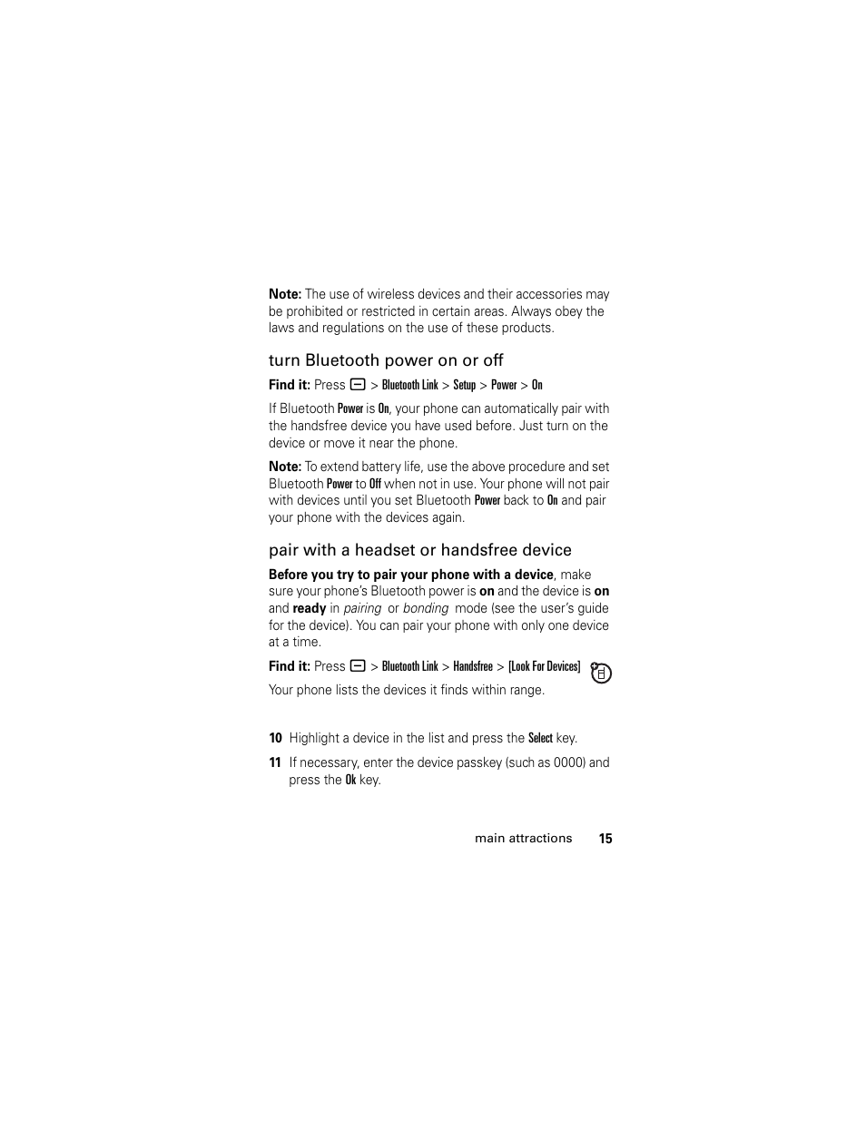 Motorola L2 GSM User Manual | Page 17 / 92