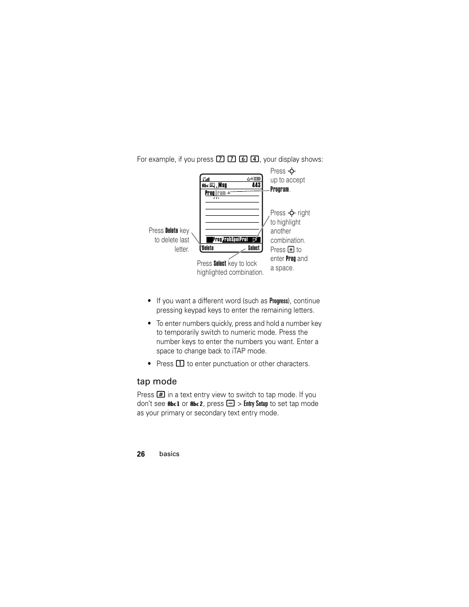 Motorola L2 GSM User Manual | Page 28 / 92