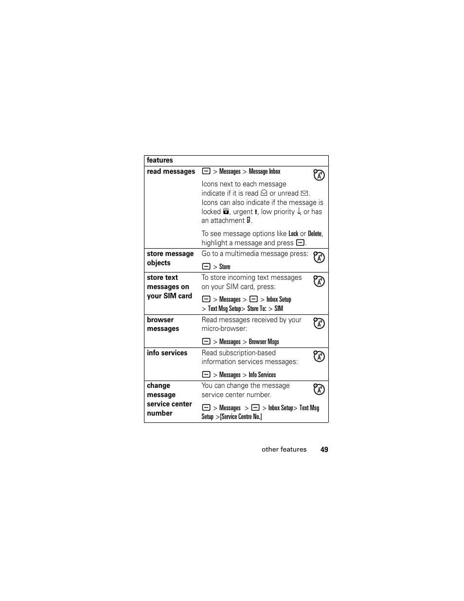 Motorola L2 GSM User Manual | Page 51 / 92
