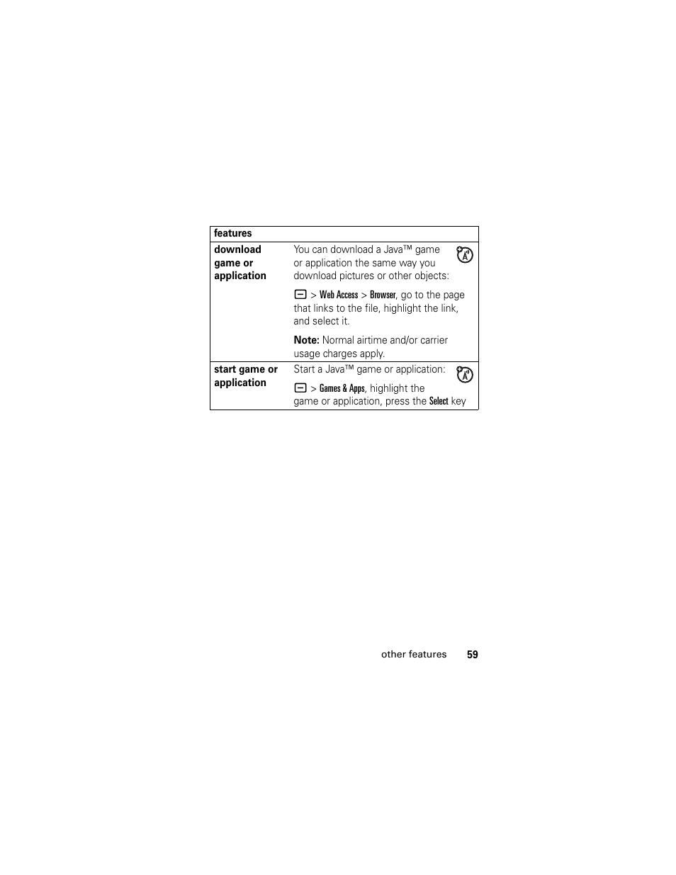 Motorola L2 GSM User Manual | Page 61 / 92