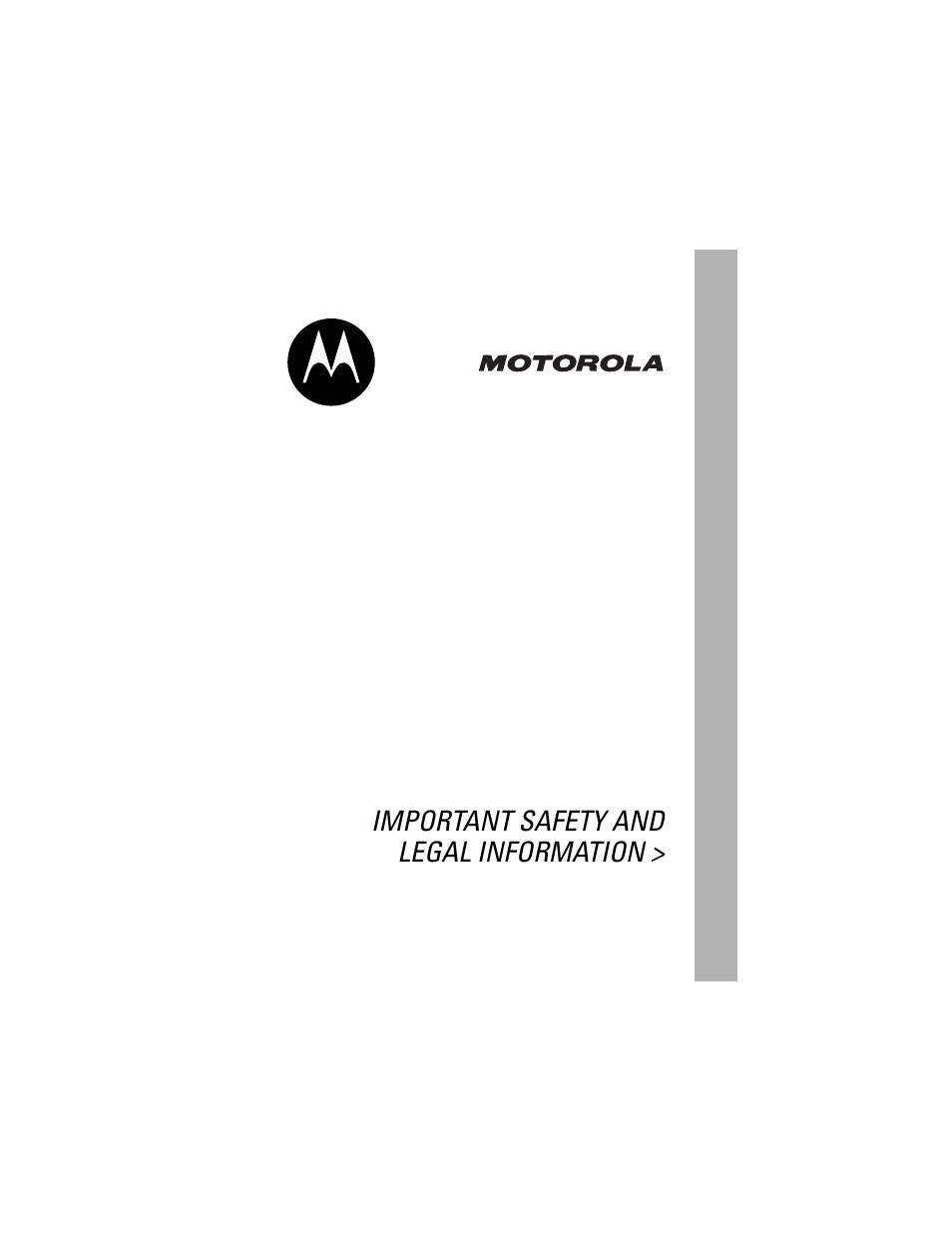 Motorola L2 GSM User Manual | Page 69 / 92