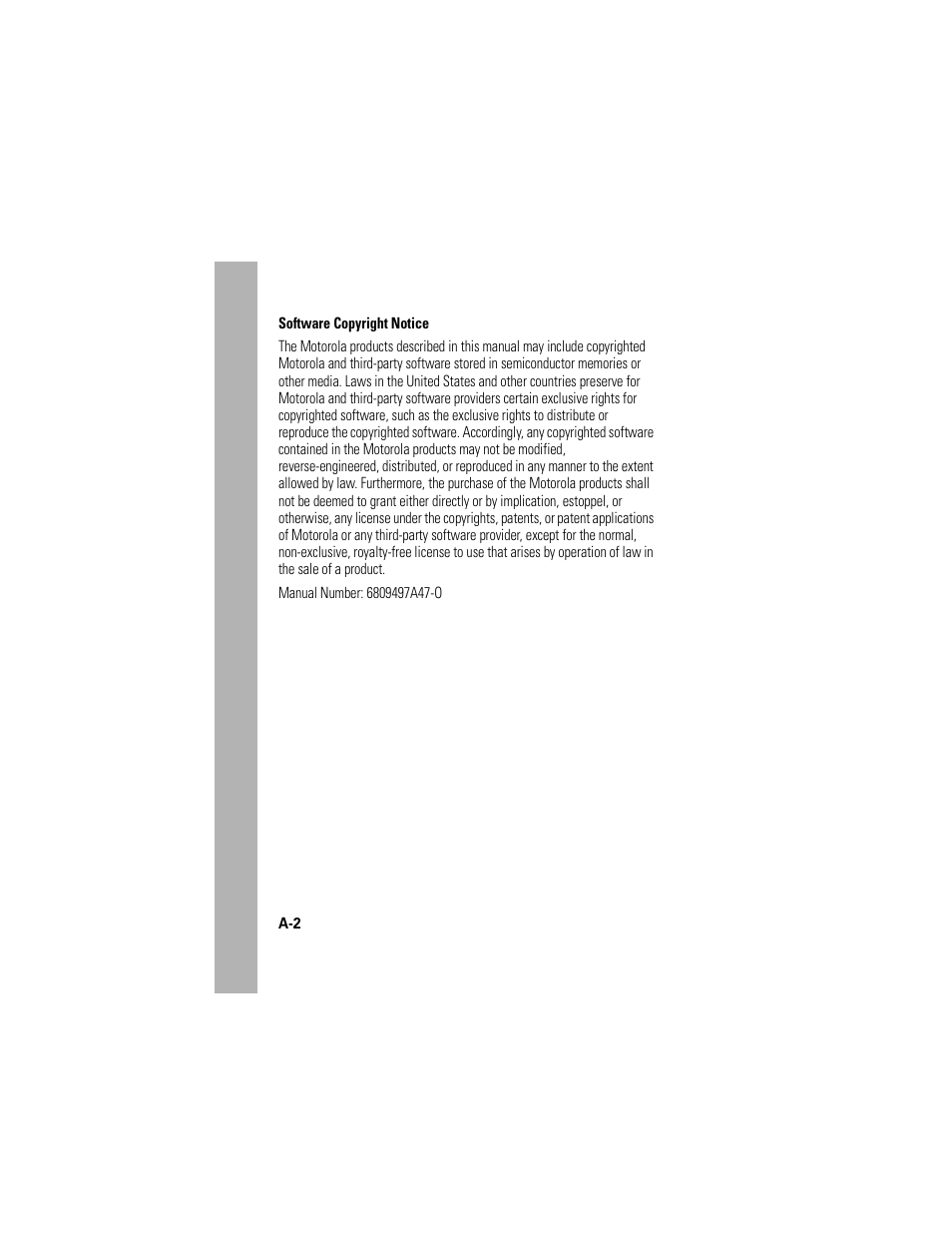 Motorola L2 GSM User Manual | Page 70 / 92