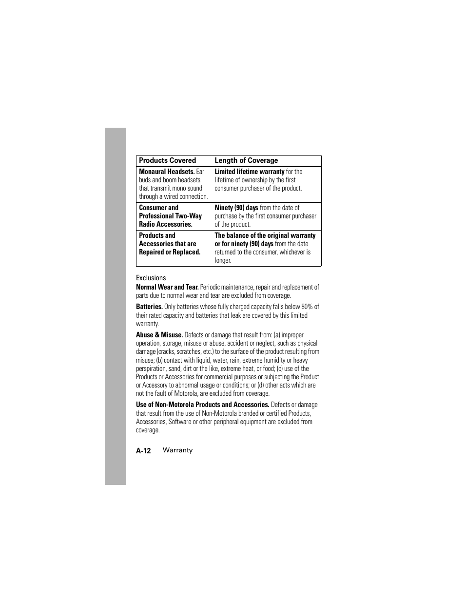 Motorola L2 GSM User Manual | Page 80 / 92