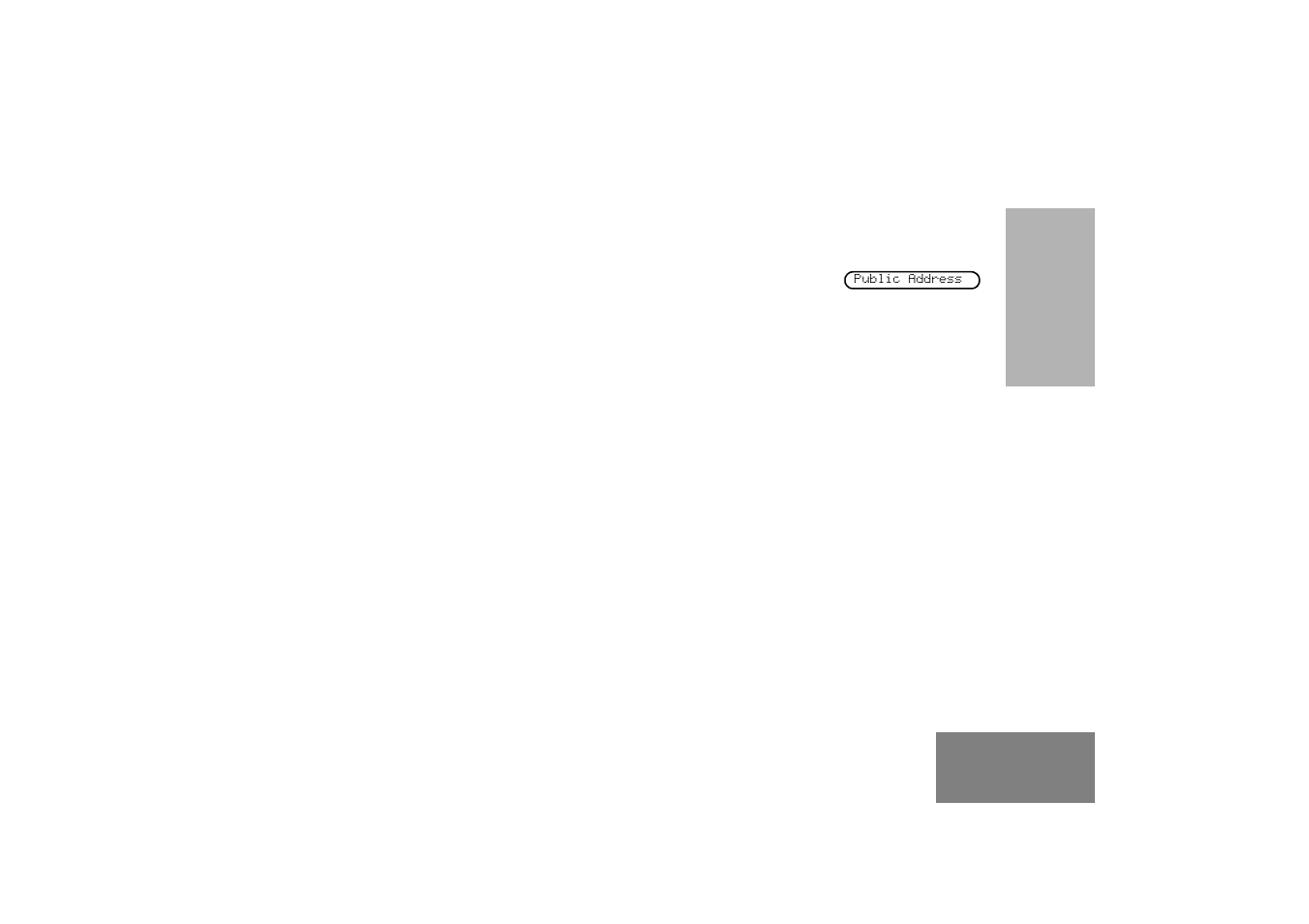 Public address mode | Motorola GM380 User Manual | Page 37 / 60