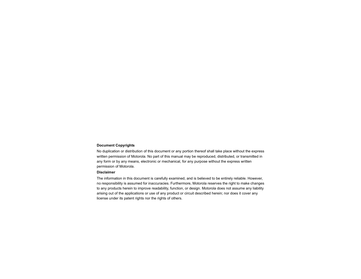 Motorola CLP1010 User Manual | Page 2 / 52