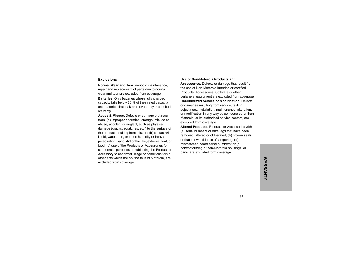 Motorola CLP1010 User Manual | Page 45 / 52