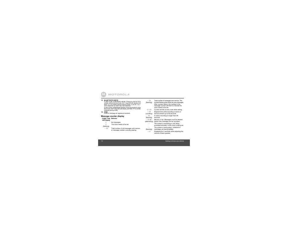 Motorola B801 User Manual | Page 14 / 67