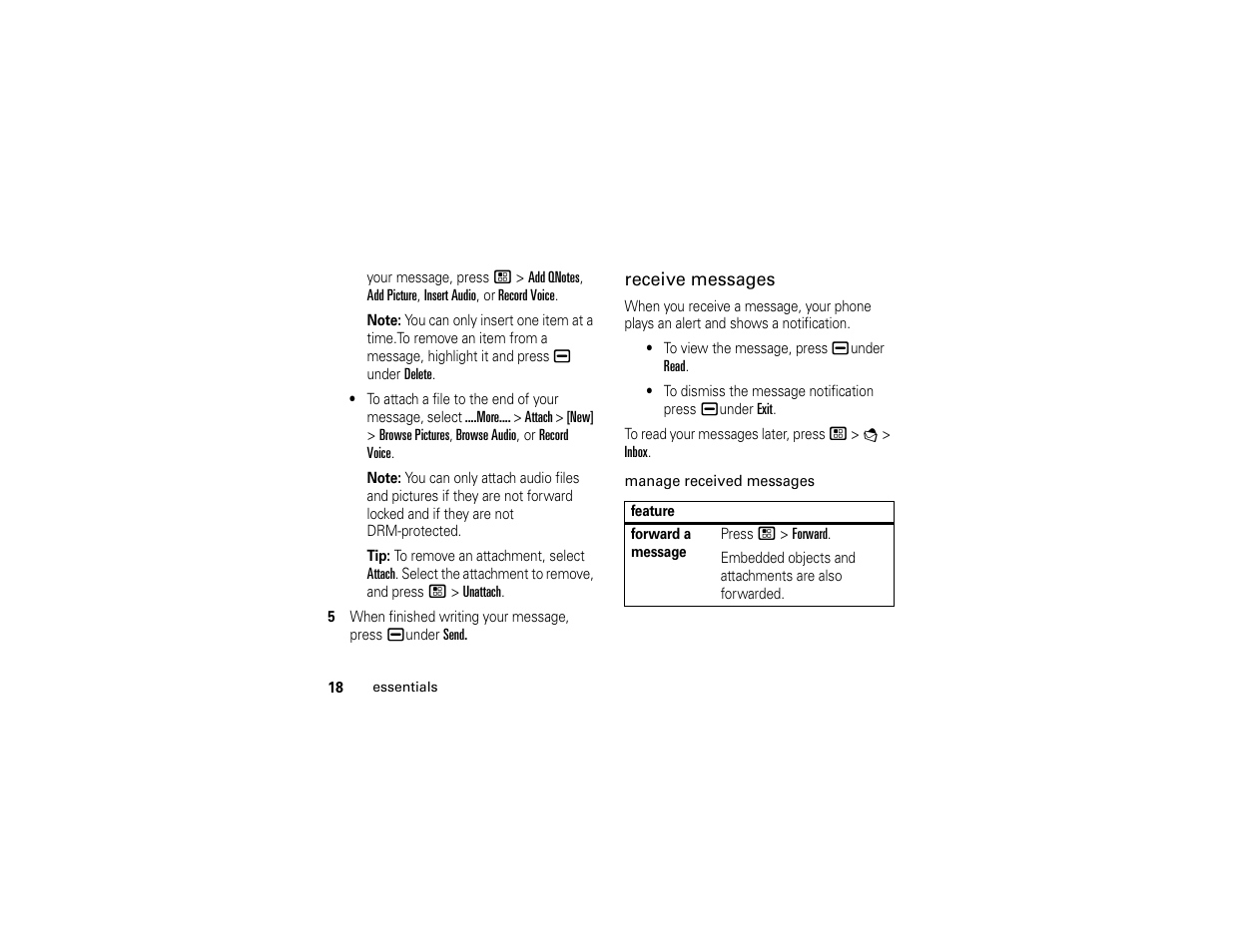 Motorola I296 User Manual | Page 22 / 92