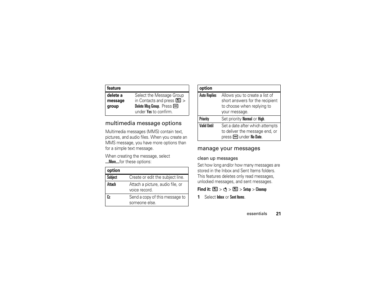 Motorola I296 User Manual | Page 25 / 92