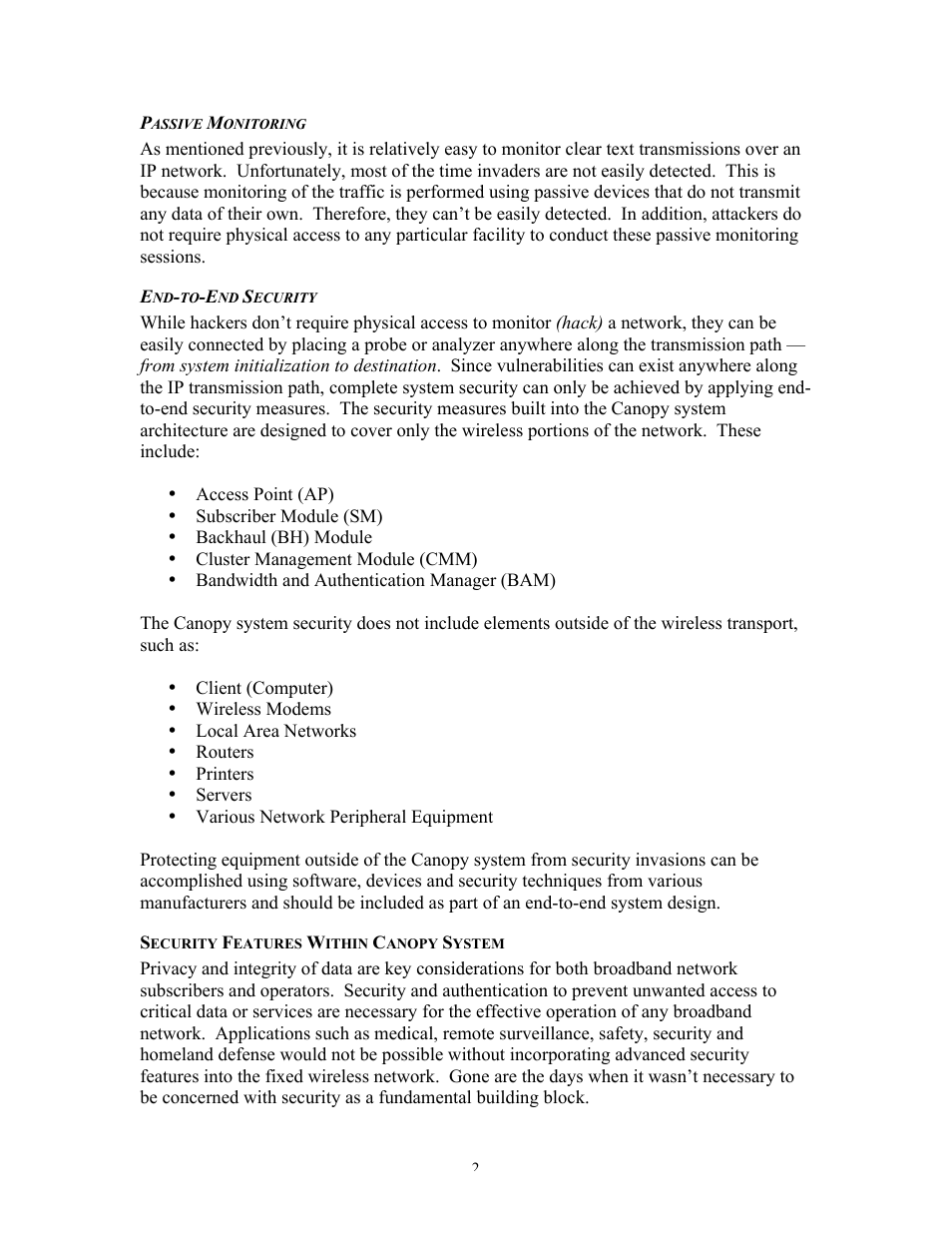 Motorola Wireless Broadband Platform User Manual | Page 6 / 13