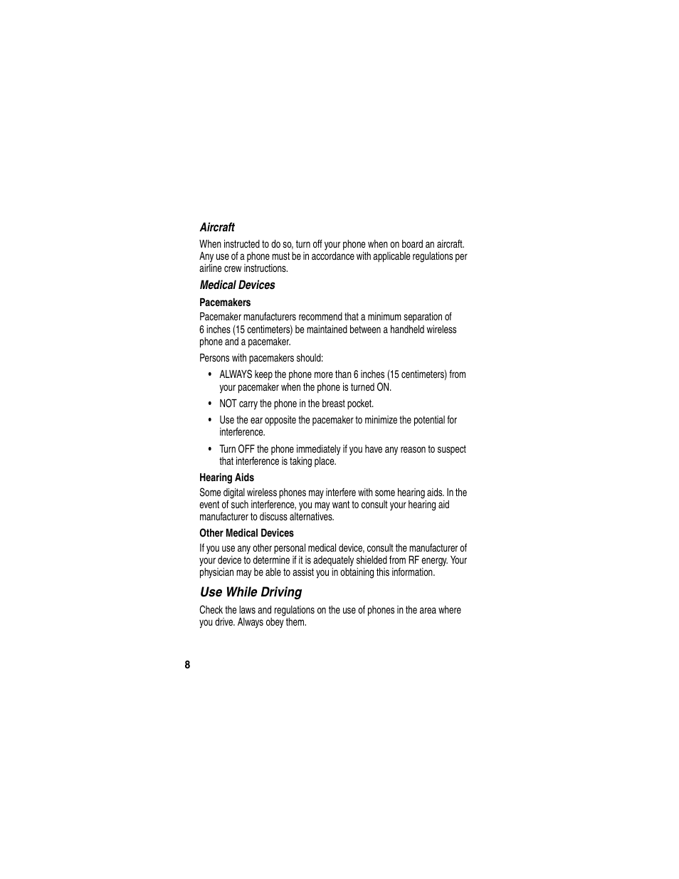 Motorola T731 User Manual | Page 10 / 104