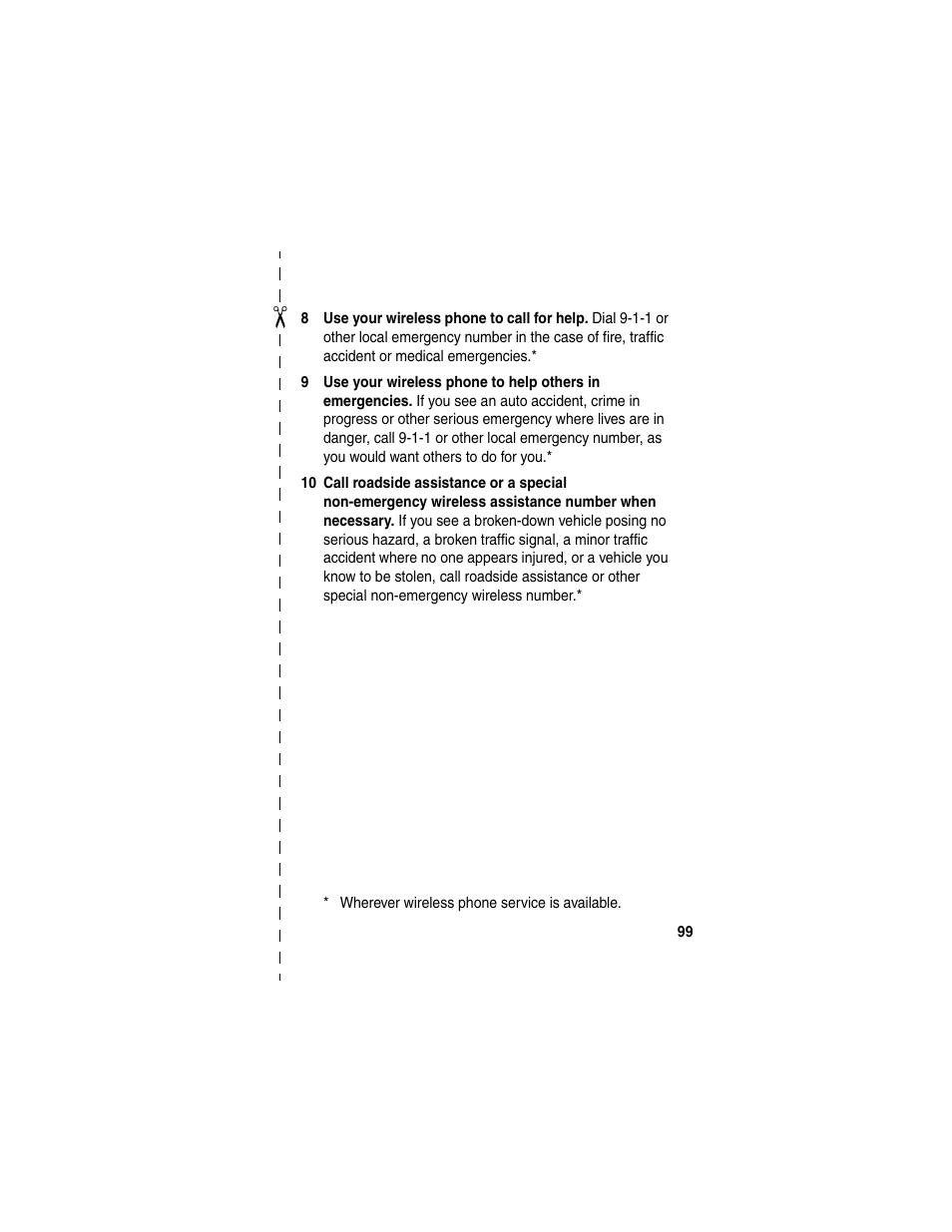 Motorola T731 User Manual | Page 101 / 104
