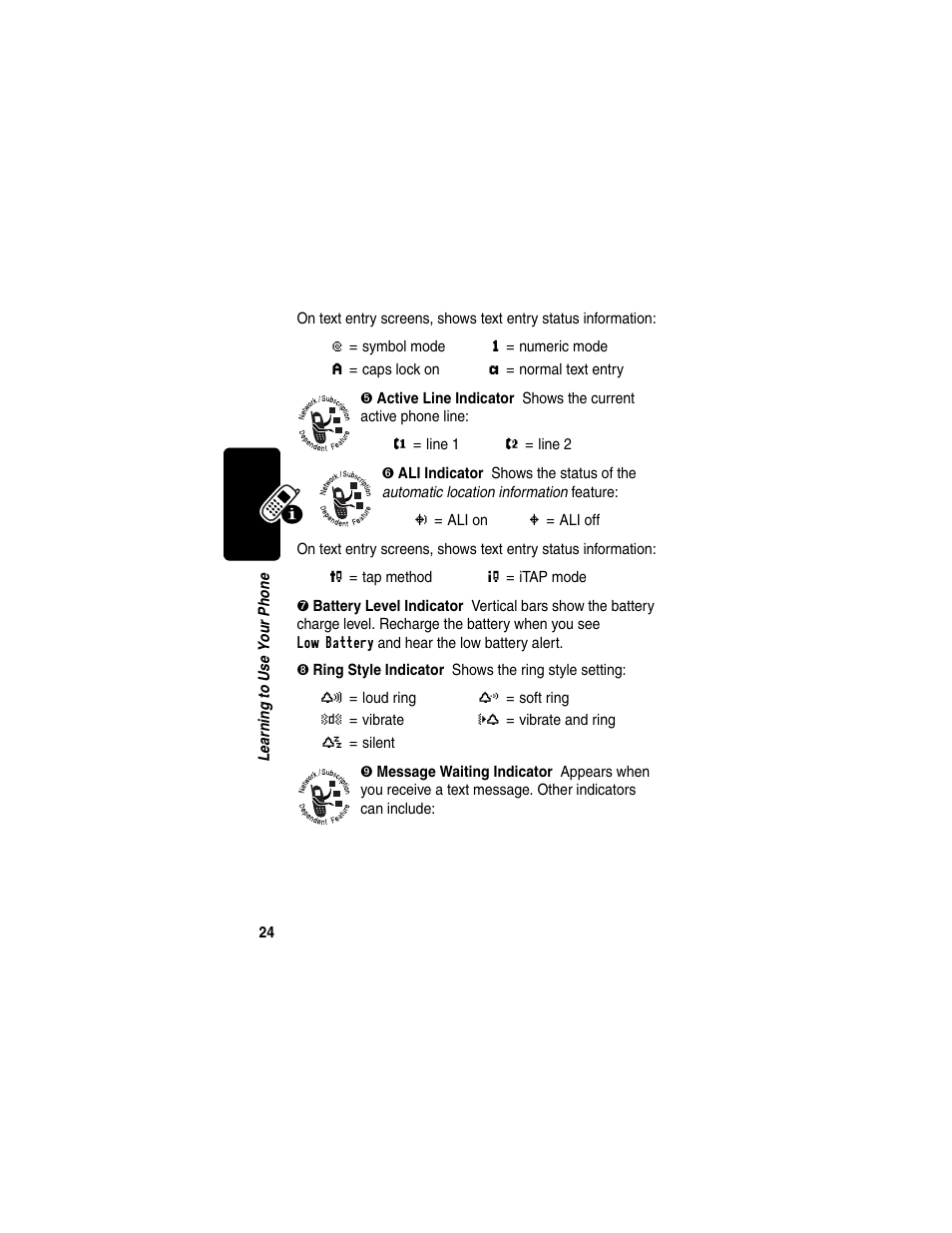 Motorola T731 User Manual | Page 26 / 104