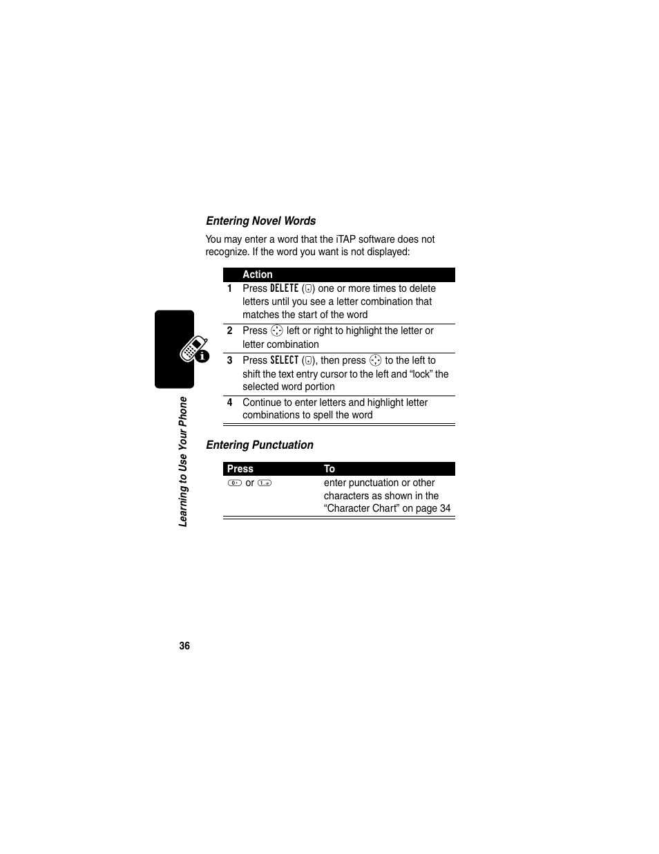 Motorola T731 User Manual | Page 38 / 104