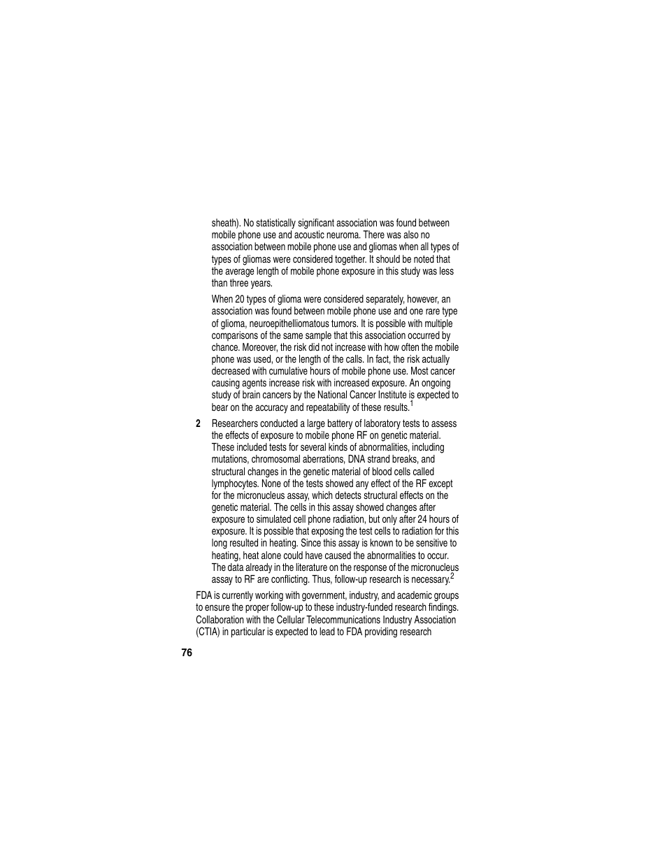 Motorola T731 User Manual | Page 78 / 104