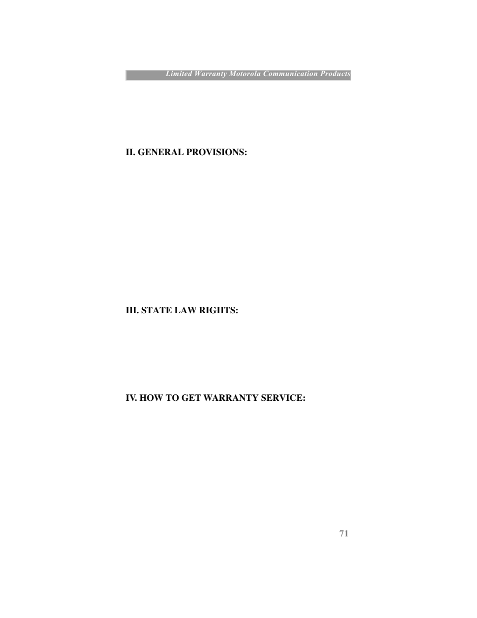 Motorola iDEN User Manual | Page 79 / 93