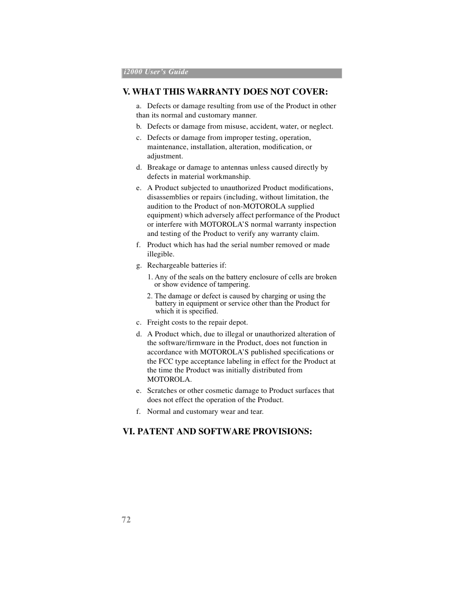 Motorola iDEN User Manual | Page 80 / 93