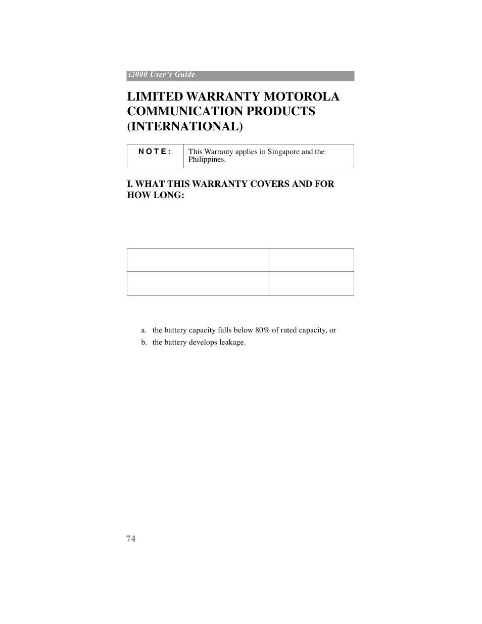 Motorola iDEN User Manual | Page 82 / 93