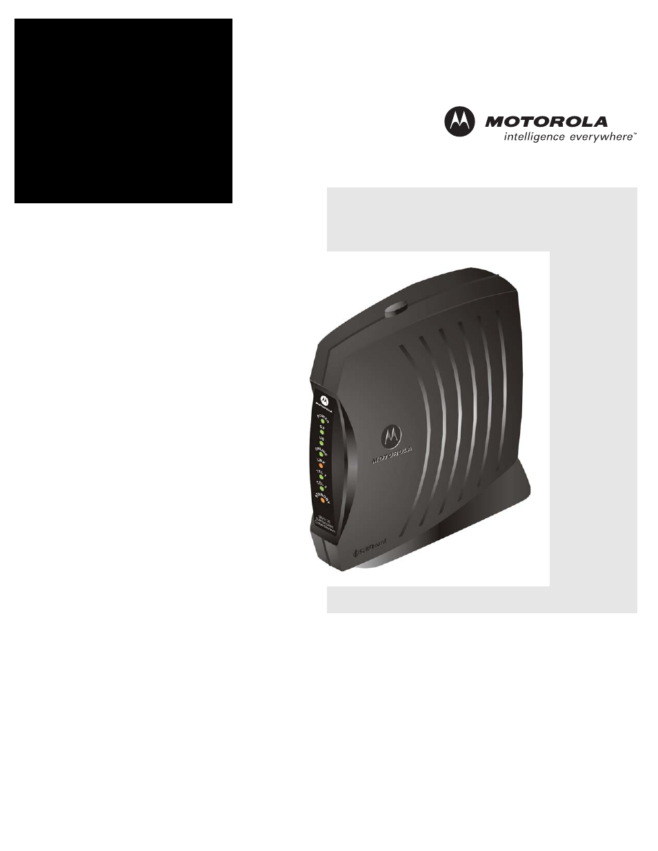 Motorola SBV5120 User Manual | 56 pages