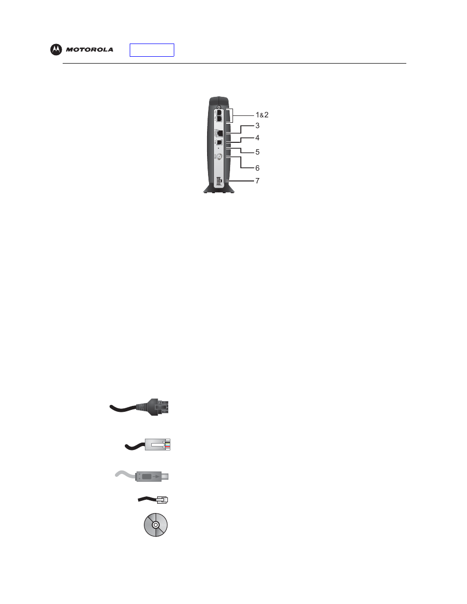 Rear panel, Before you begin | Motorola SBV5120 User Manual | Page 10 / 56