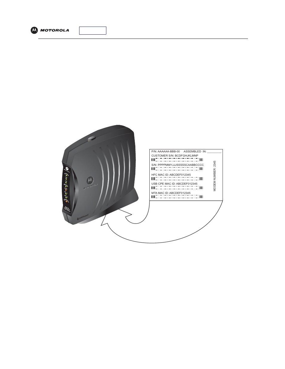 Signing up for service | Motorola SBV5120 User Manual | Page 12 / 56