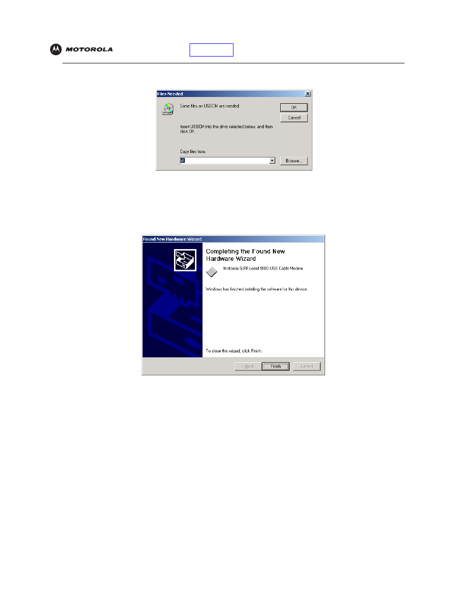 Motorola SBV5120 User Manual | Page 23 / 56