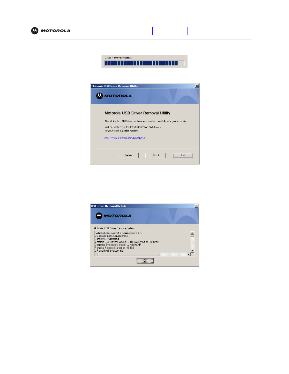 Motorola SBV5120 User Manual | Page 50 / 56