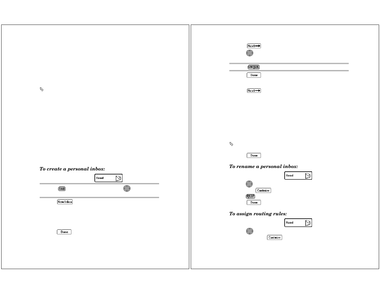 Inboxes | Motorola P930 User Manual | Page 24 / 50