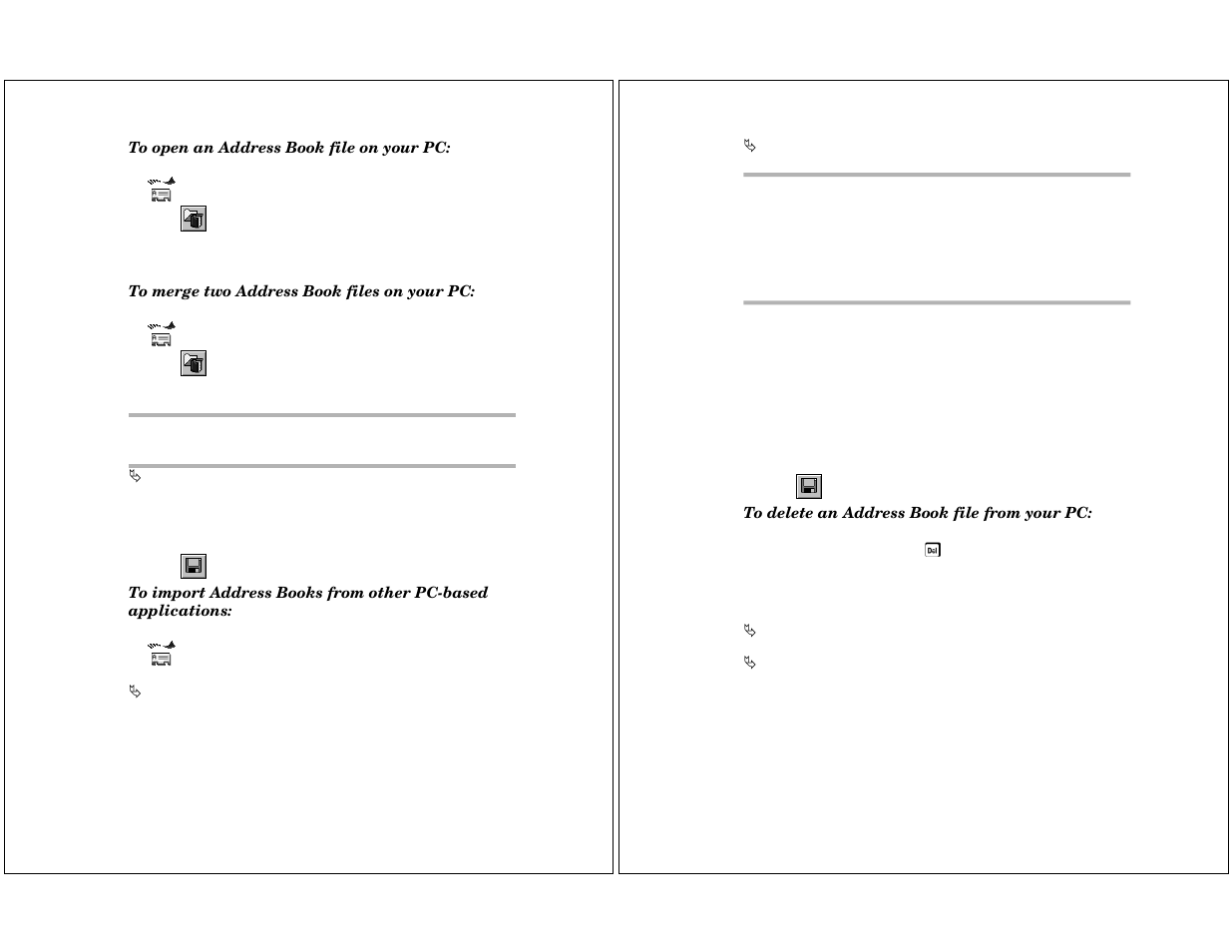 Managing addresses of individuals | Motorola P930 User Manual | Page 35 / 50