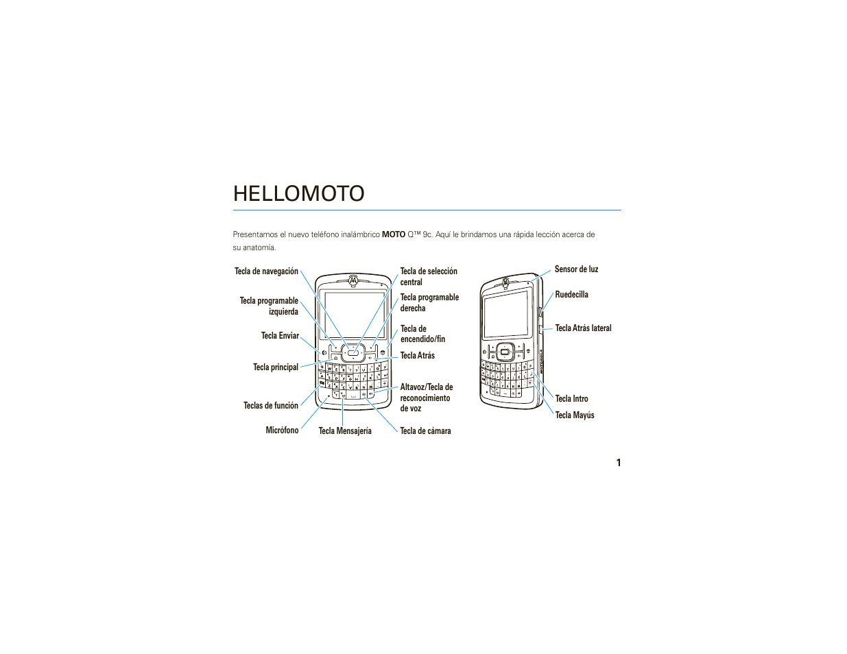 Hellomoto | Motorola MOTO 9C User Manual | Page 43 / 84