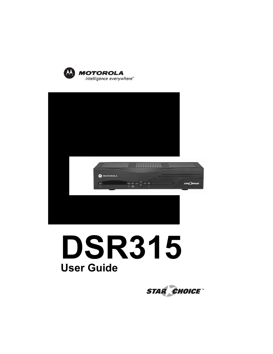 Motorola DSR315 User Manual | 70 pages