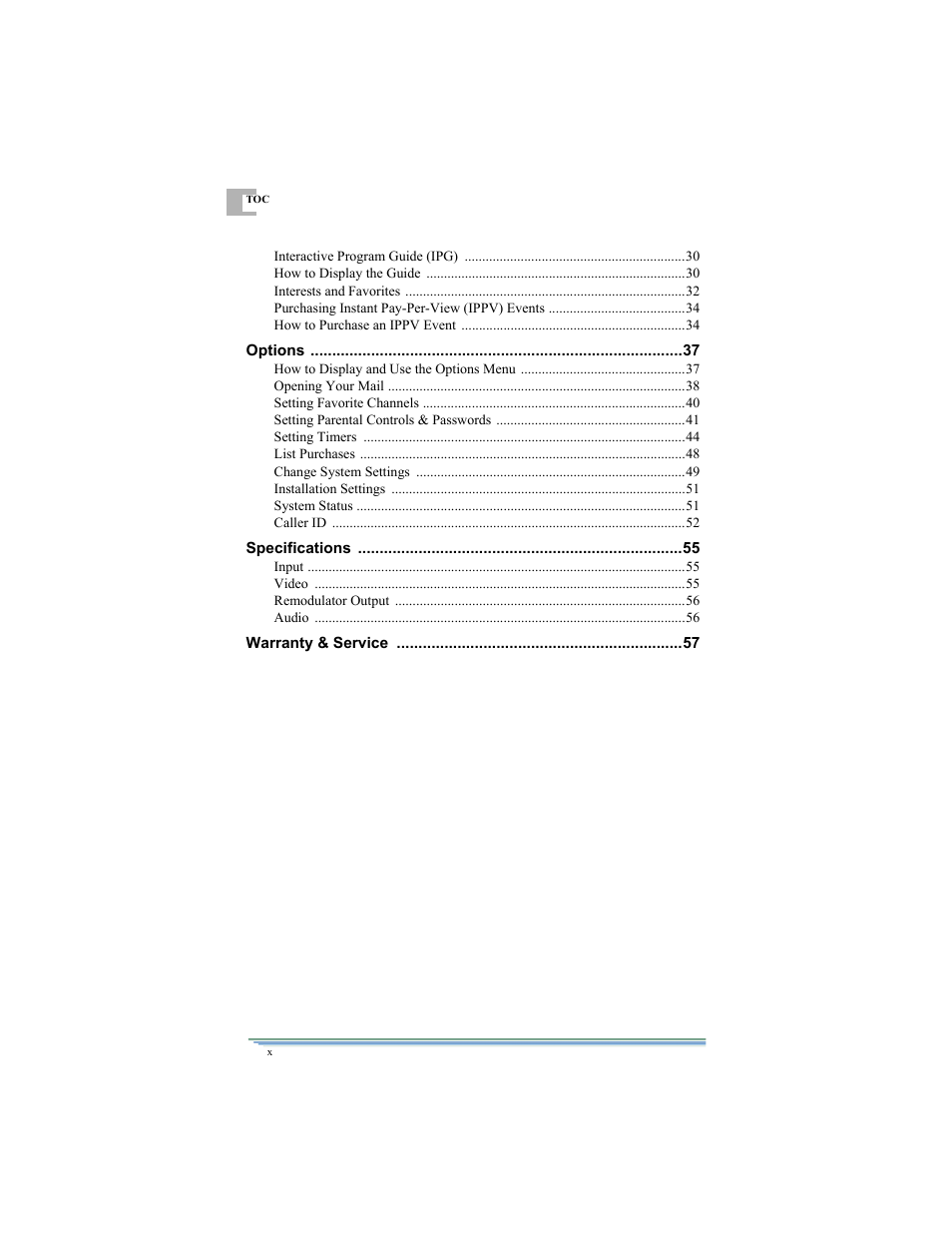 Motorola DSR315 User Manual | Page 12 / 70