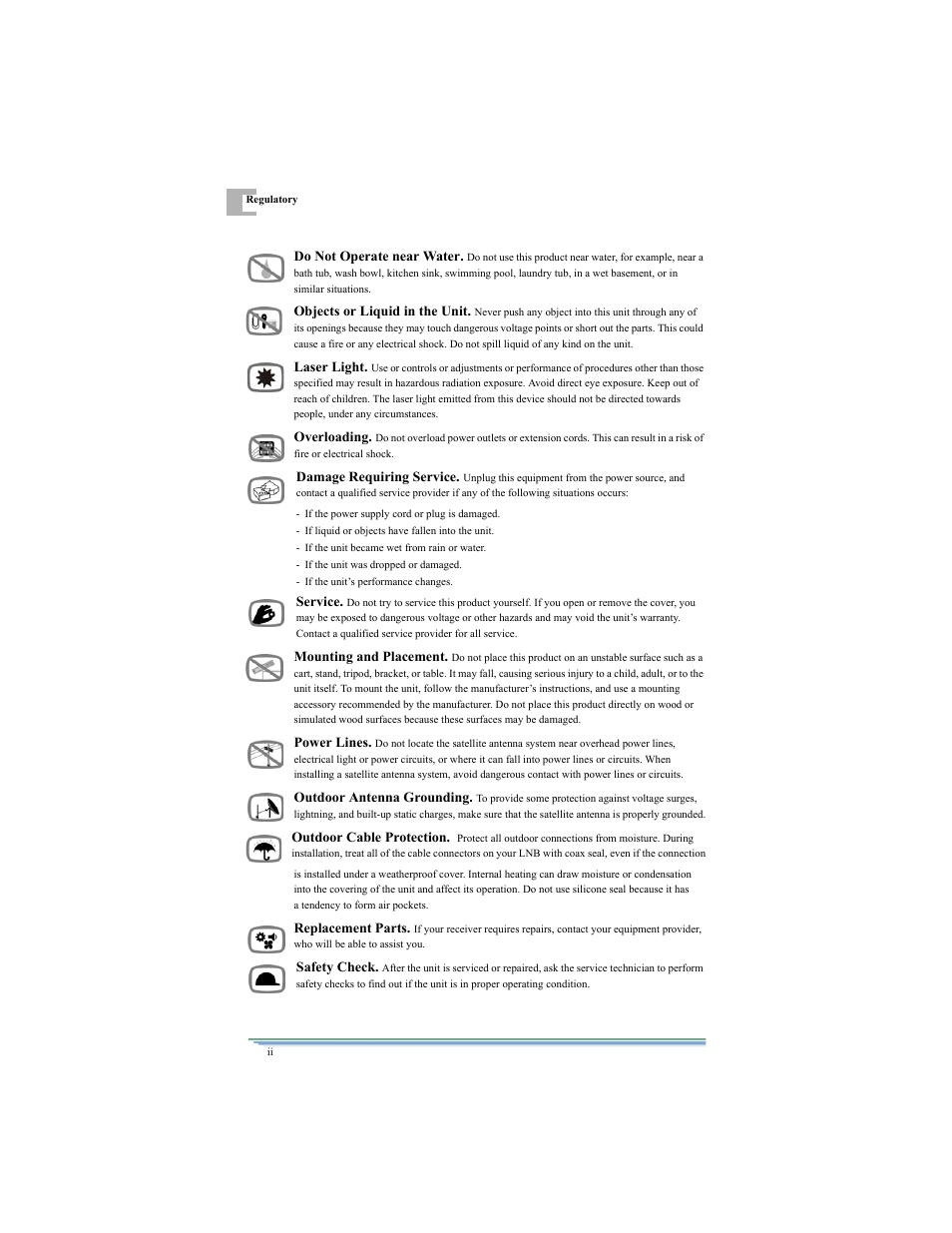 Motorola DSR315 User Manual | Page 4 / 70