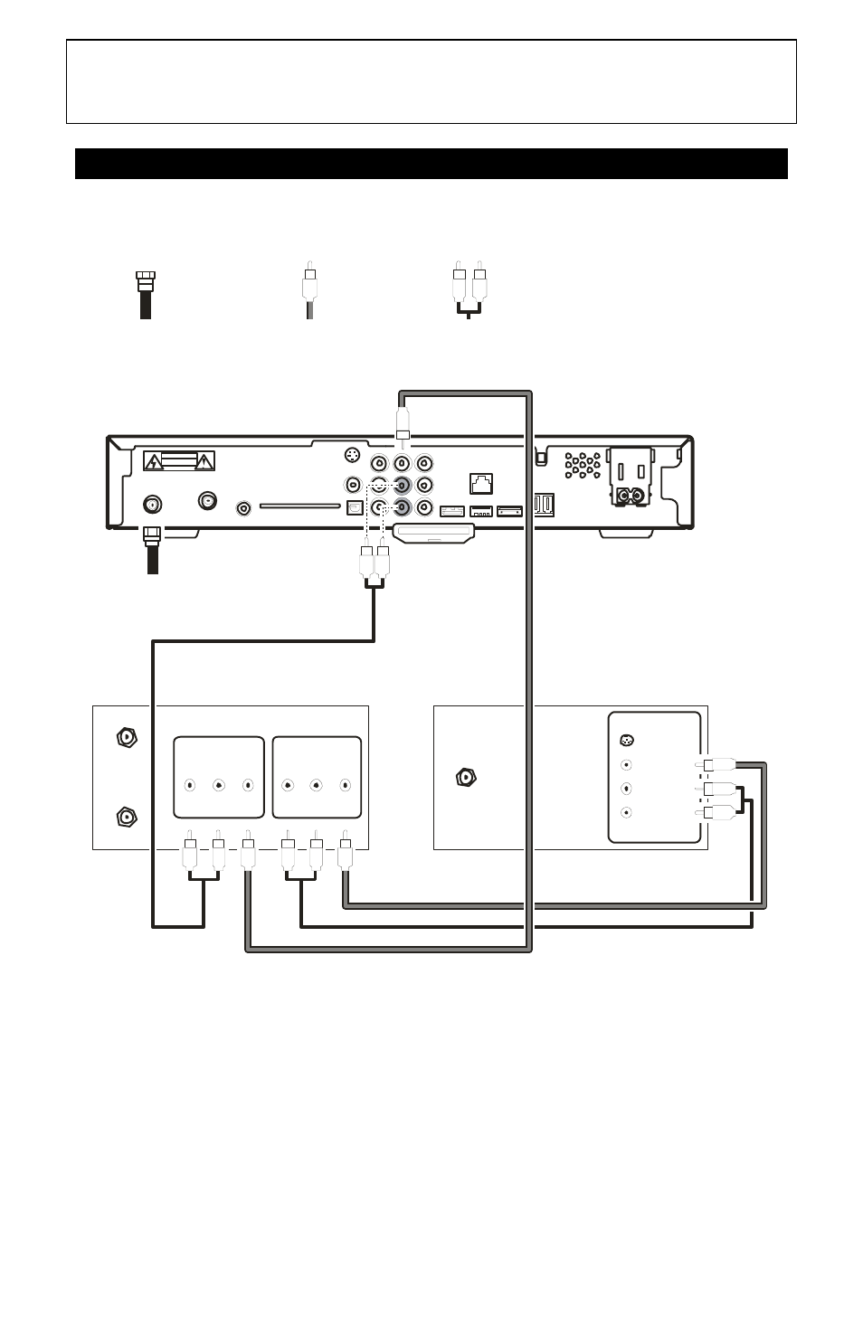 Qip6xxx series, Stereo tv stereo vcr | Motorola QIP6200/QIP64xx User Manual | Page 39 / 50