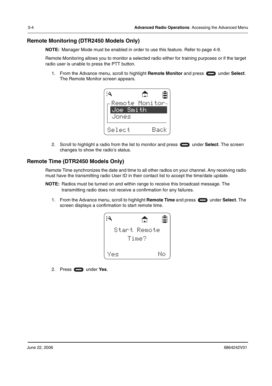 Motorola DTR2430 User Manual | Page 44 / 68