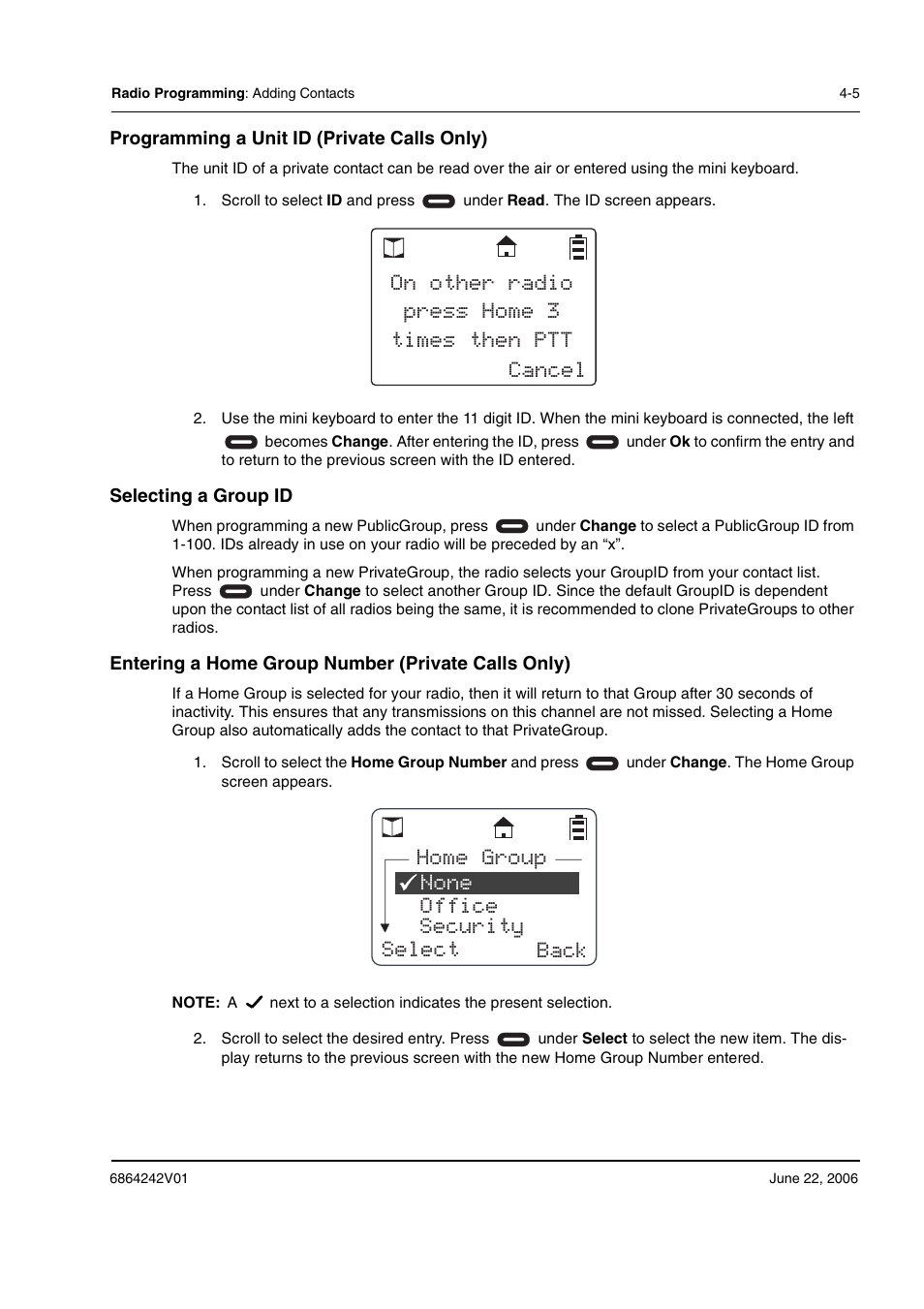 Motorola DTR2430 User Manual | Page 49 / 68