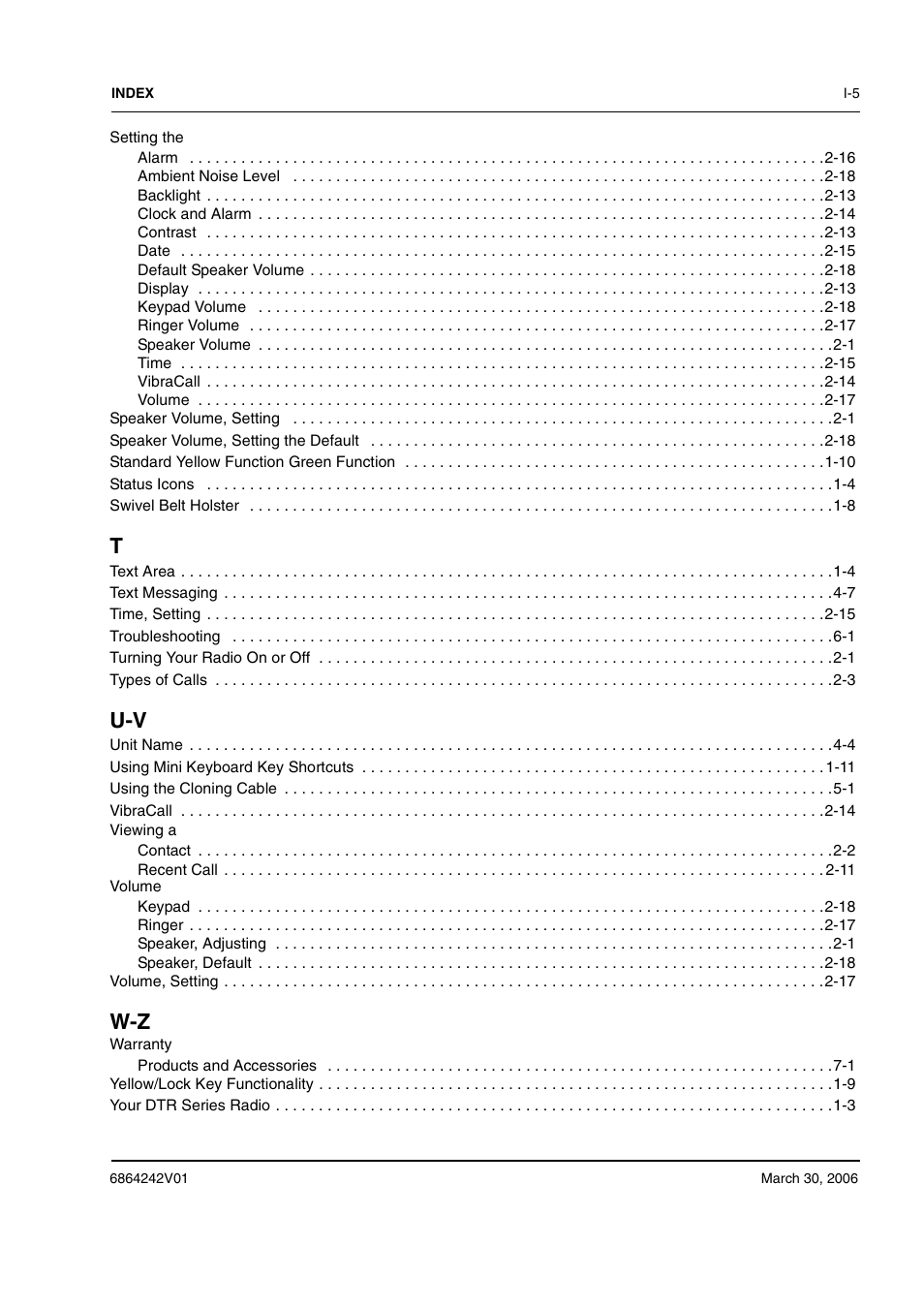 Motorola DTR2430 User Manual | Page 67 / 68