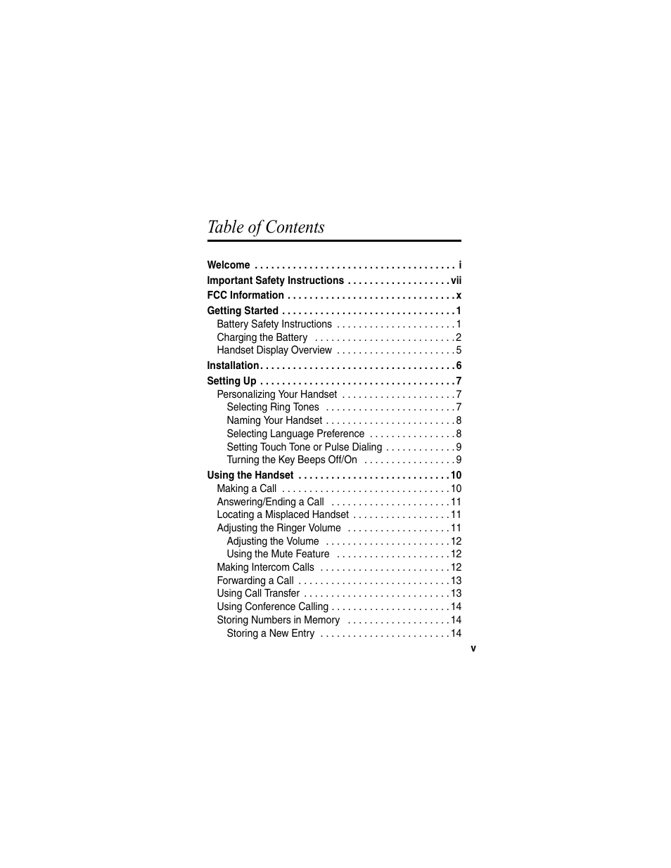 Motorola MD4160 Series User Manual | Page 7 / 86