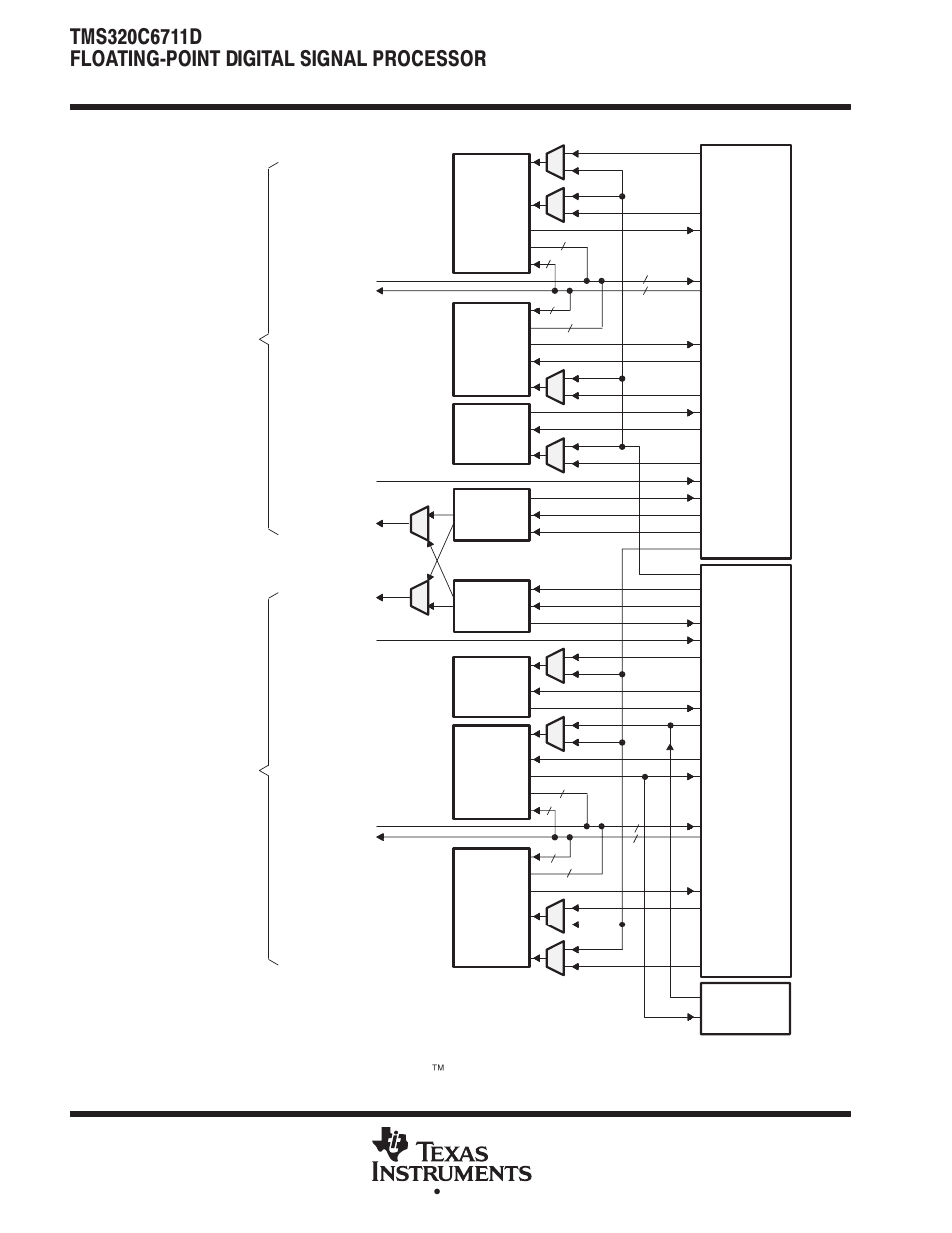 Cpu (dsp core) description (continued) | Motorola TMS320C6711D User Manual | Page 10 / 107