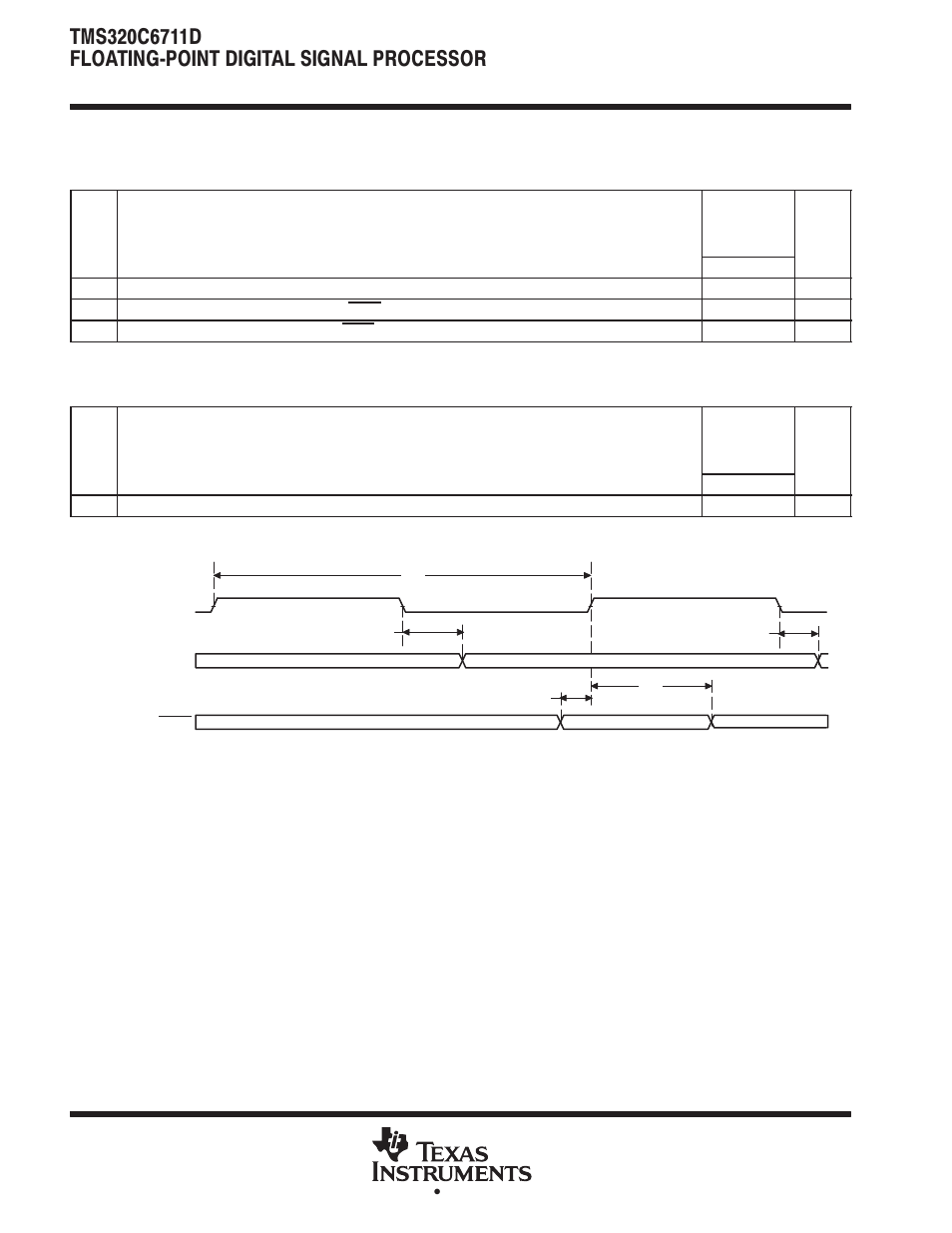 Jtag test-port timing | Motorola TMS320C6711D User Manual | Page 102 / 107
