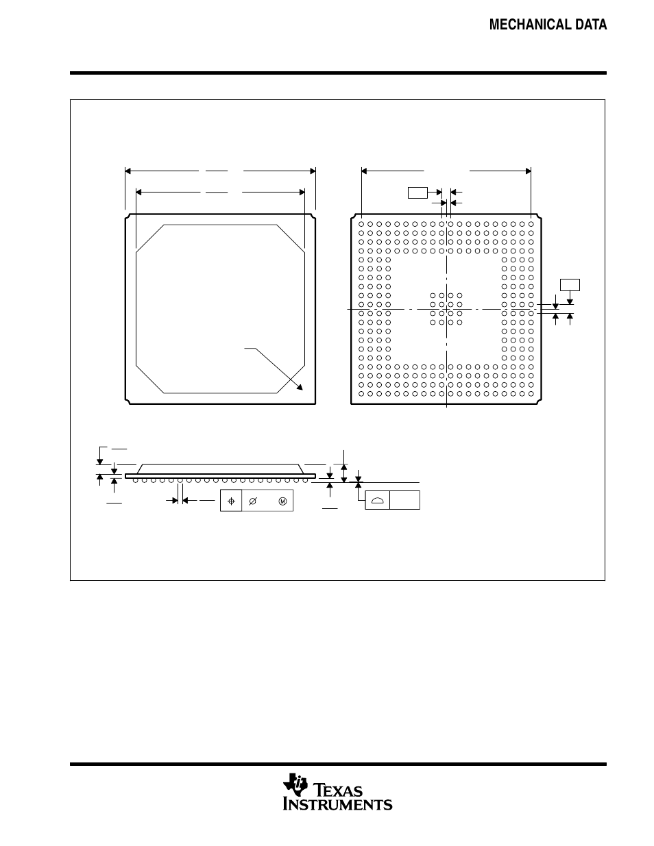 Mechanical data | Motorola TMS320C6711D User Manual | Page 105 / 107