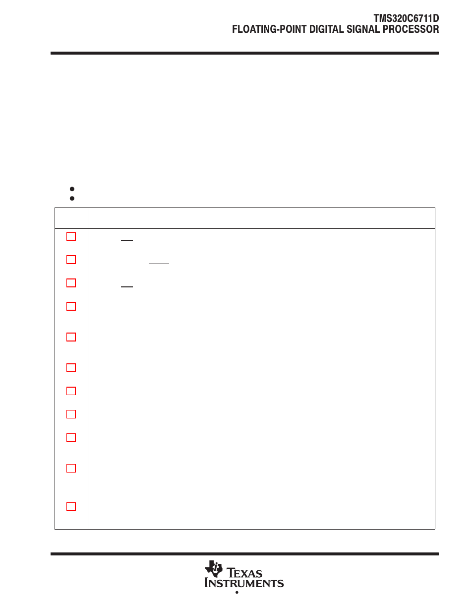 Revision history | Motorola TMS320C6711D User Manual | Page 3 / 107
