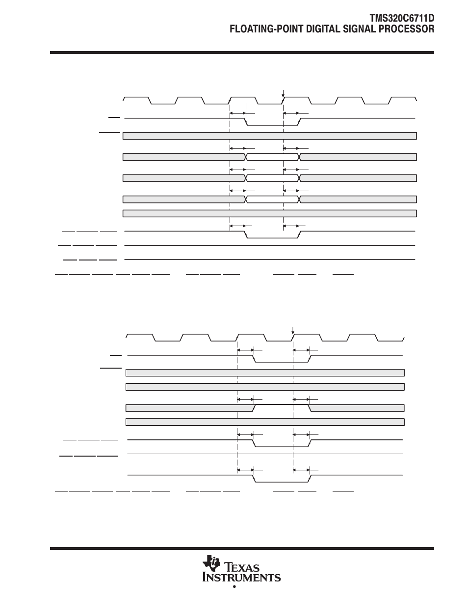 Synchronous dram timing (continued) | Motorola TMS320C6711D User Manual | Page 79 / 107