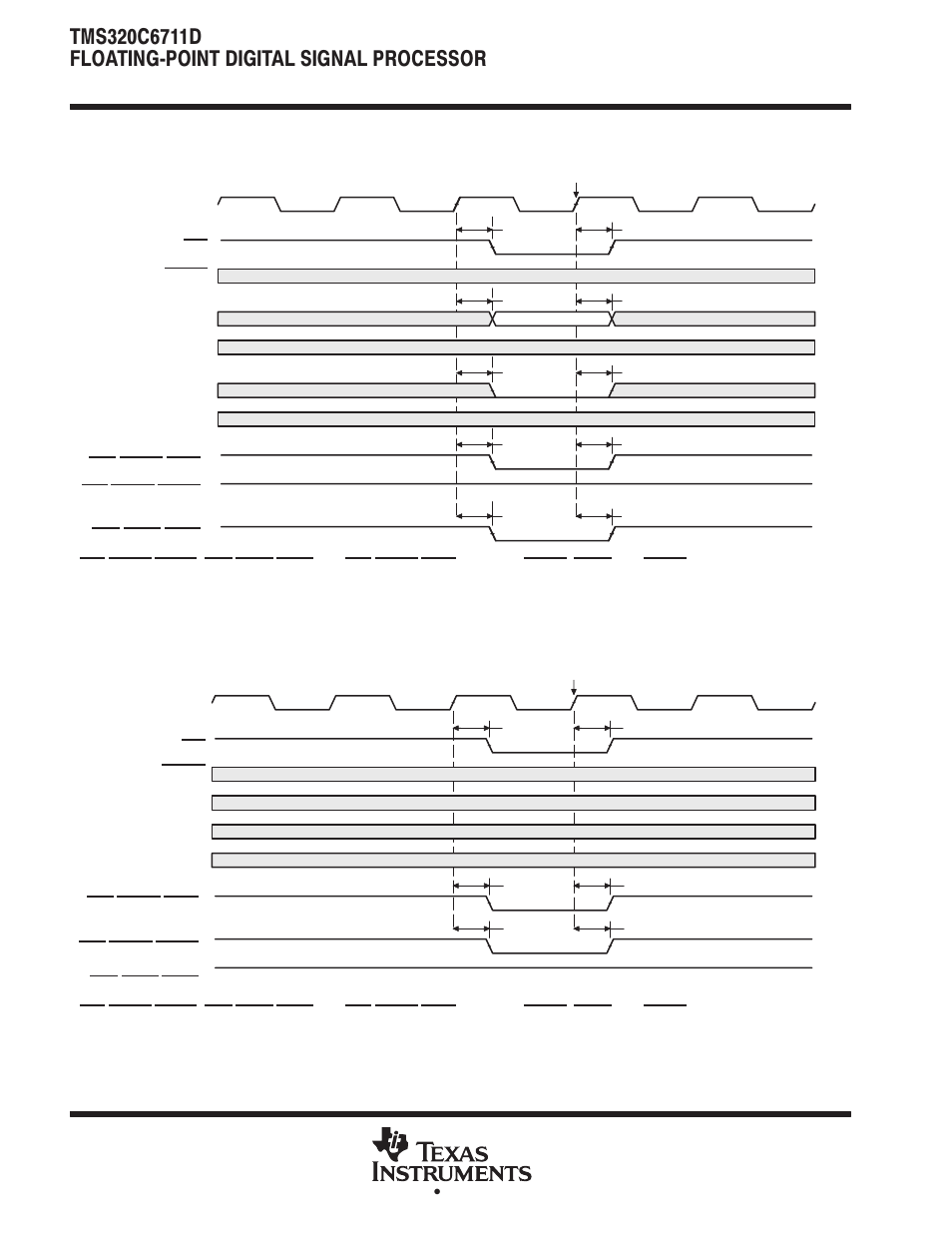 Synchronous dram timing (continued) | Motorola TMS320C6711D User Manual | Page 80 / 107