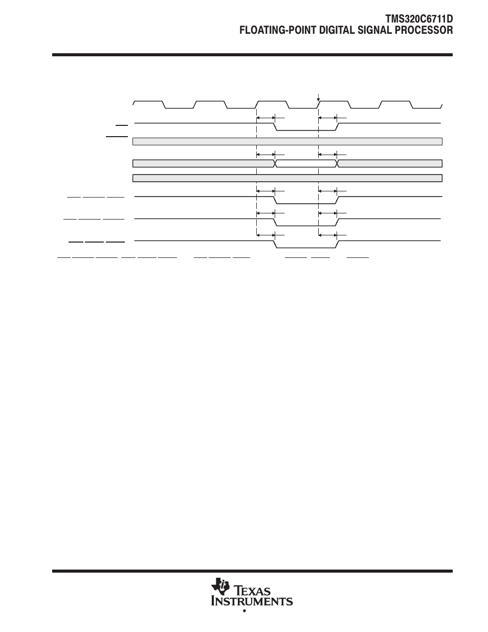 Synchronous dram timing (continued) | Motorola TMS320C6711D User Manual | Page 81 / 107