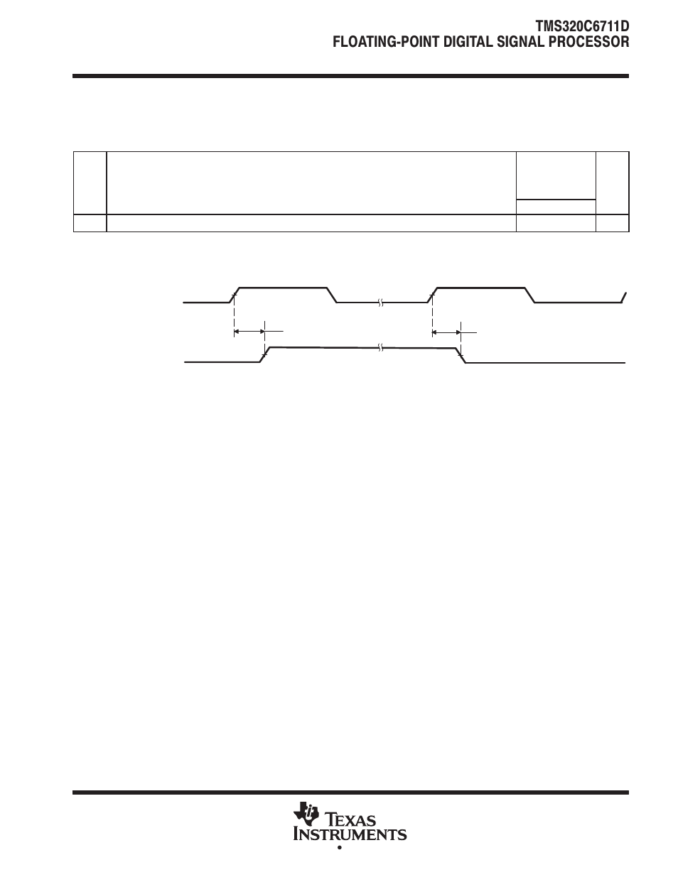 Busreq timing | Motorola TMS320C6711D User Manual | Page 83 / 107