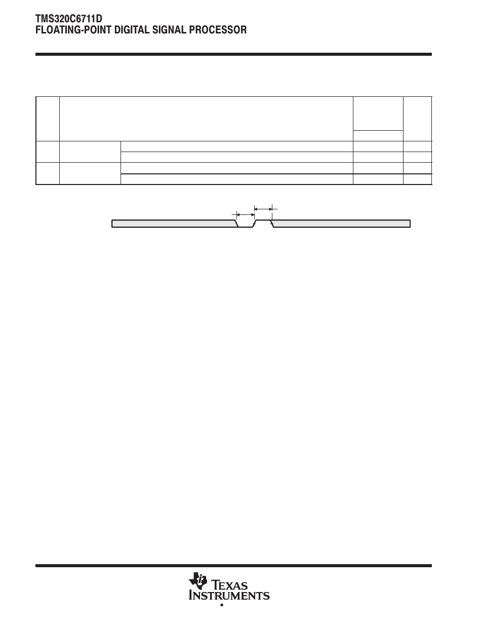 External interrupt timing, See figure 41) | Motorola TMS320C6711D User Manual | Page 86 / 107