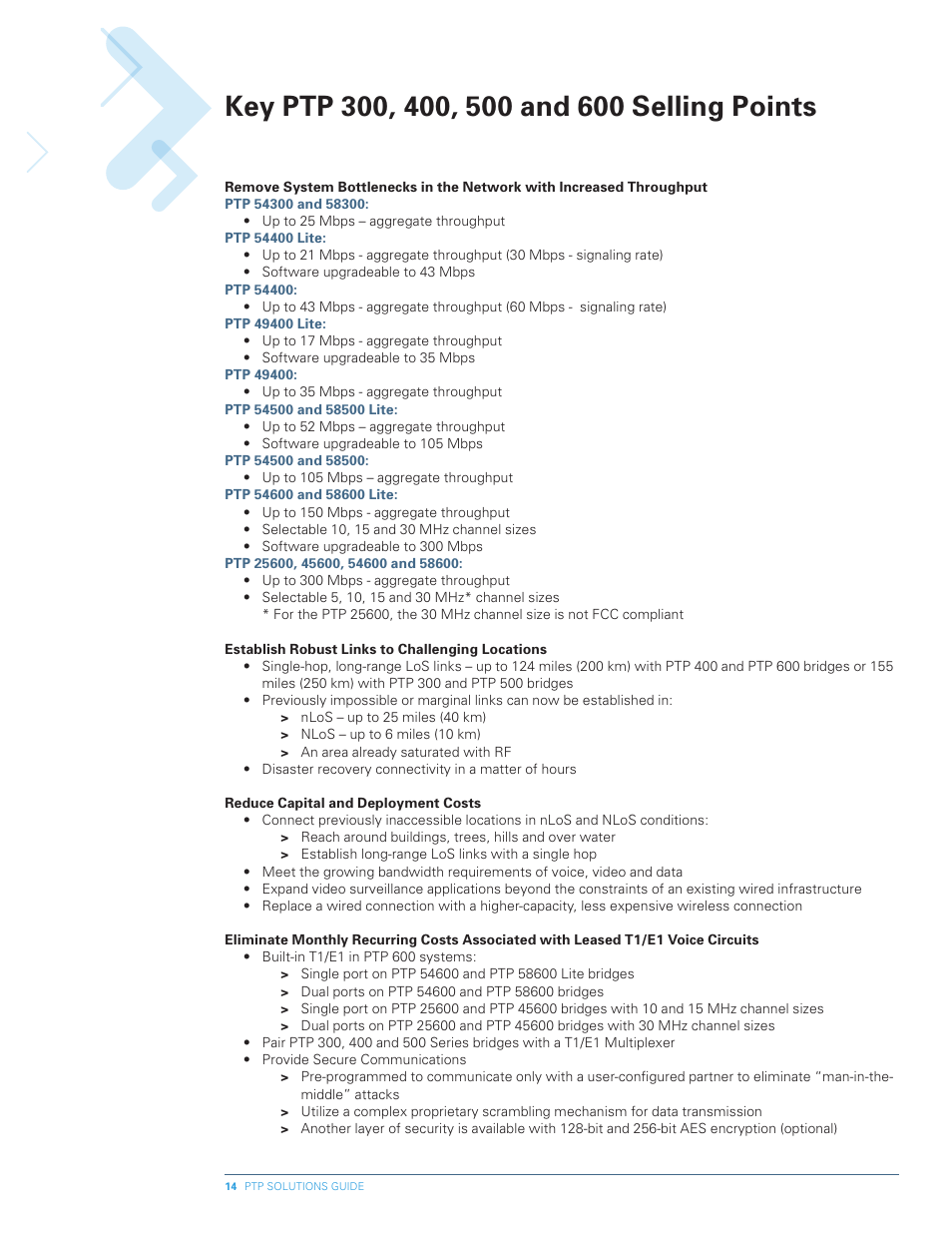 Motorola PTP 300 User Manual | Page 14 / 61