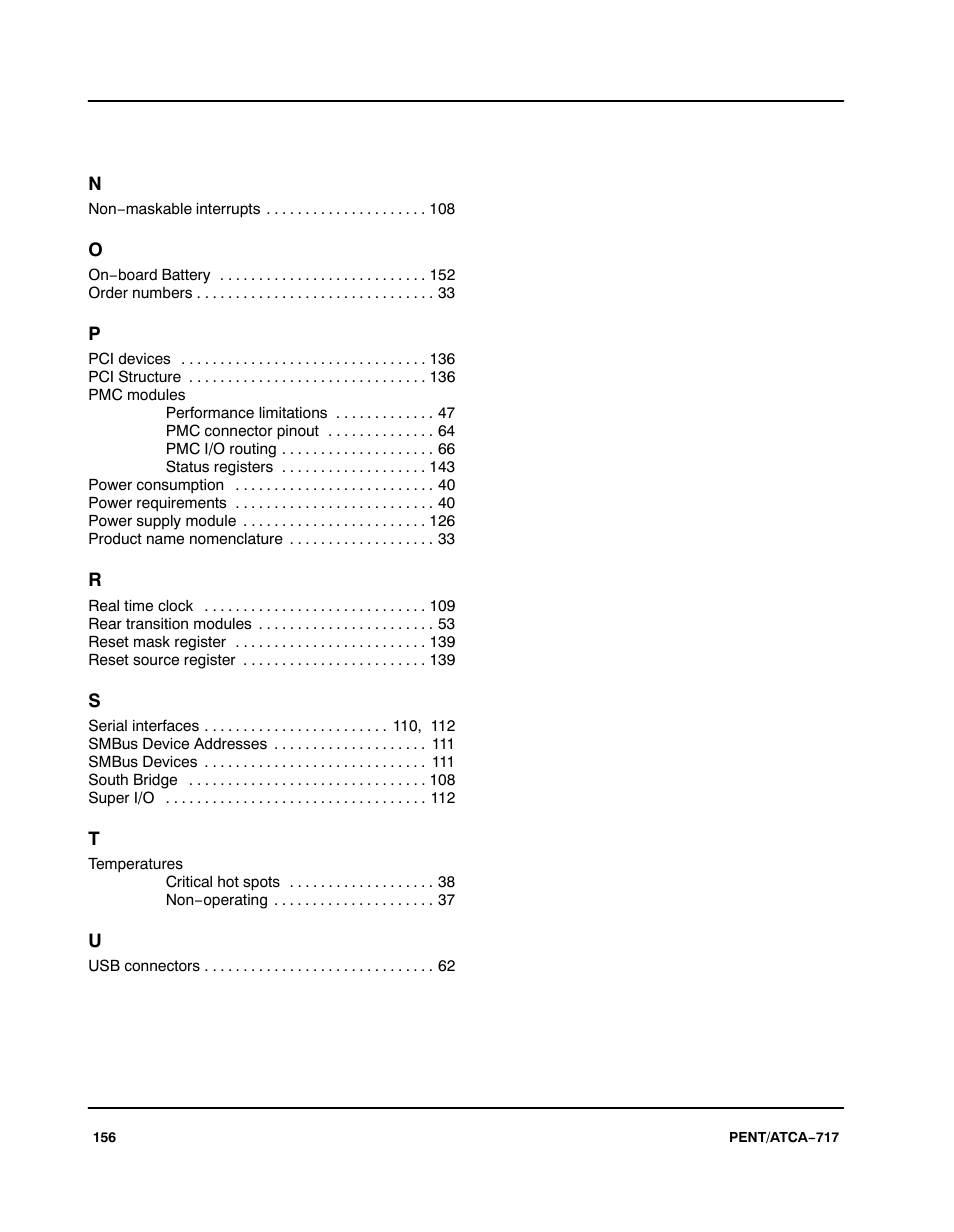 Motorola ATCA-717 User Manual | Page 156 / 156